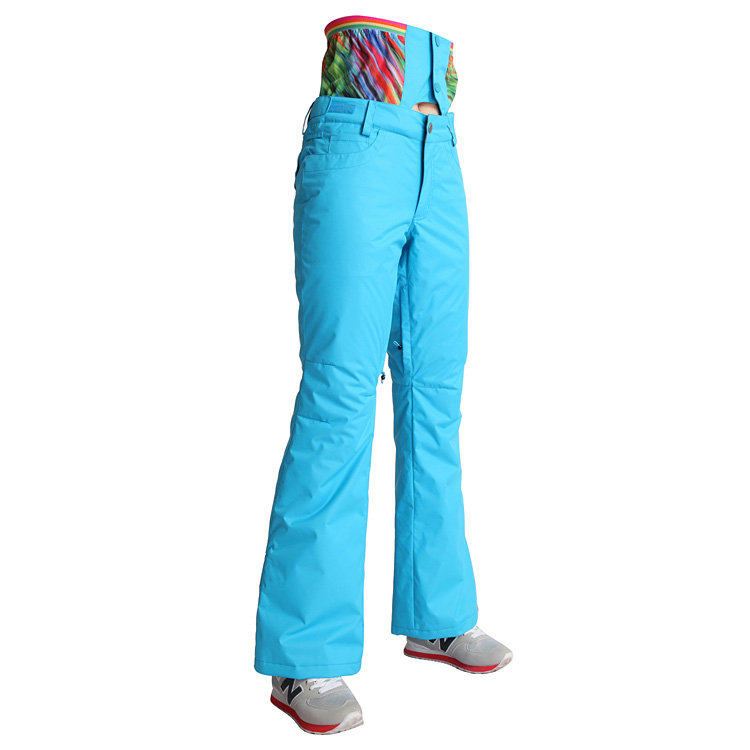 горнолыжные голубые брюки женские купить недорого фото