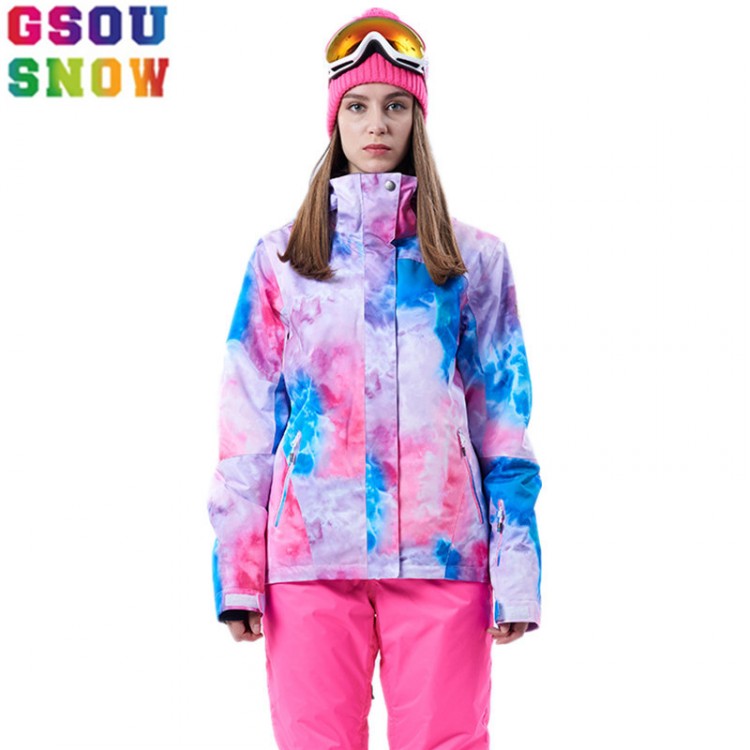 Сноубордическая (лыжная) женская куртка GsouSnow