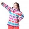 Детская зимняя водонепроницаемая, ветрозащитная теплая горнолыжная куртка Gsou SNOW