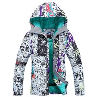 Зимняя дышащая женская горнолыжная куртка Gsou SNOW